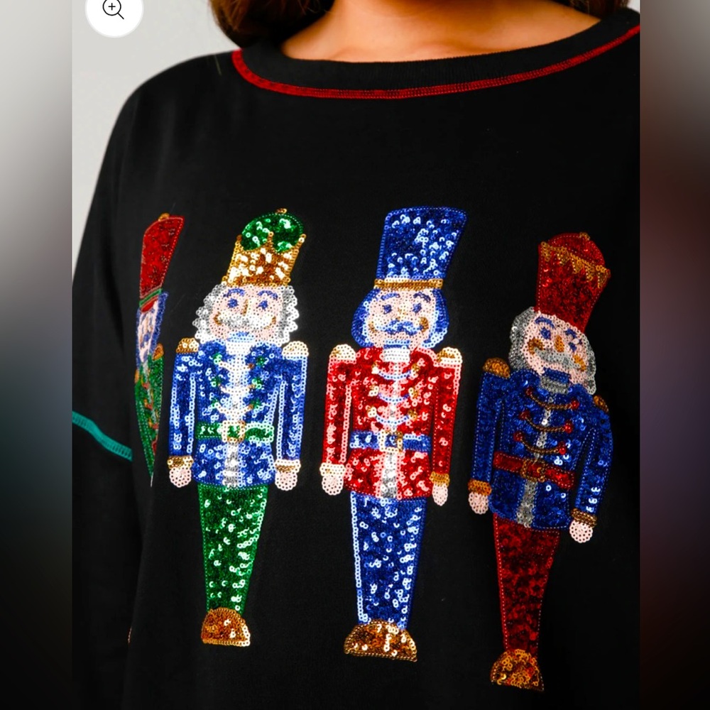 Nutcracker Oversized Top - image 2